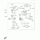 Brute Force 300 (KVF300-CCF) Карбюратор