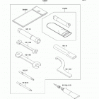KFX450R (KSF450-BCS) Owner's tools