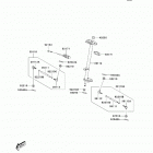 KFX90 (KSF90-ACF) Рулевой вал
