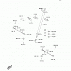 Brute Force 300 (KVF300-CCF) Рулевой вал
