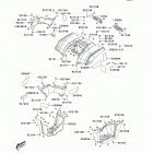 Brute Force 300 (KVF300-CCF) Заднее крыло