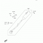 KFX50 (KSF50-BEF) Глушитель