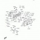 KFX50 (KSF50-BDF) Картер