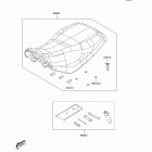 Brute Force 300 (KVF300-CCF) Сидение