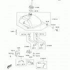 KFX50 (KSF50-BEF) Топливный бак