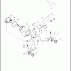 FLHC 1YA9 HERITAGE CLASSIC (2025) AUXILIARY / FOG LAMPS AND TURN SIGNALS, FRONT - FLHC