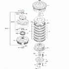 Traxter XL, 7458 Сцепление