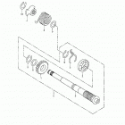 Mini DS 90 4-strokes Kick starter 172-12