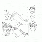 DS 650 Baja Air intake system