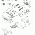 Quest, Green/vert Кузовные детали перед