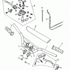 Mini DS 50 2-strokes Handle bar 166-21