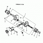 Mini DS 90 2-strokes Camshaft, piston 170-02