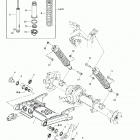 Quest, Green/vert Задняя подвеска