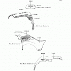Brute Force 650 4x4i (KVF650-FCS) Decals(green)(fcf / fcs)
