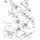 Brute Force 650 4x4i (KVF650-FCS) Карданный вал - задний