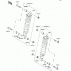 Brute Force 650 4x4i (KVF650-FCS) Амортизатор