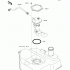 Brute Force 750 4x4i EPS (KVF750-GCF) Насос топливный