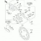 Brute Force 750 4x4i EPS (KVF750-GCF) Передний тормоз