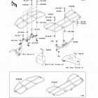 Brute Force 650 4x4i (KVF650-FCS) Багажник-кузов