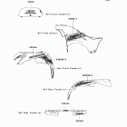 Brute Force 750 4x4i EPS (KVF750-JCF) Наклейки