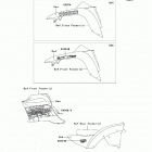 Prairie 360 4X4 (KVF360-ACF) Decals(red)(acf)