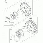 Brute Force 750 4x4i EPS (KVF750-GCF) Колеса,покрышки