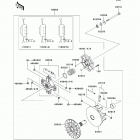 Brute Force 650 4x4i (KVF650-FCS) Вариатор