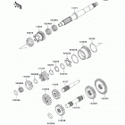 Brute Force 750 4x4i EPS (KVF750-GCF) Трансмиссия