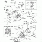 Brute Force 650 4x4i (KVF650-FCS) Головка цилиндра