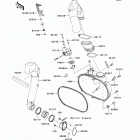 Brute Force 750 4x4i EPS (KVF750-GCF) Крышка вариатора