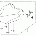 TRX500FE Сидение