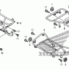 TRX250TE Багажник