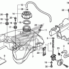TRX400X Топливный бак