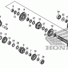 TRX250X Трансмиссия