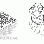 TRX400X Комплекты прокладок A
