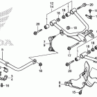TRX420FA Бугель (задний рычаг)