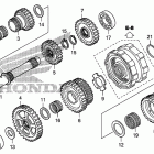 TRX680FA Трансмиссия