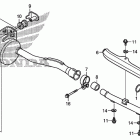 TRX250X Глушитель