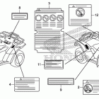 TRX420FA Лейбл предостережения