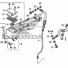 TRX250X Главный тормозной цилиндр -передний