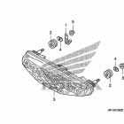 TRX450ER Фонарь задний