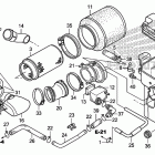 TRX500FPA Воздухозаборник