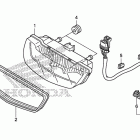 TRX420FPM Фонарь задний