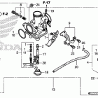 TRX250X Карбюратор