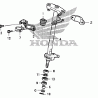 TRX250X Рулевой вал