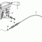 TRX680FA Рычаг переключения