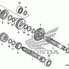 TRX90X Трансмиссия