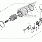TRX500FE Стартер