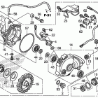 TRX500FPA Передний редуктор