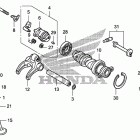 TRX450ER Распределительный вал и клапана